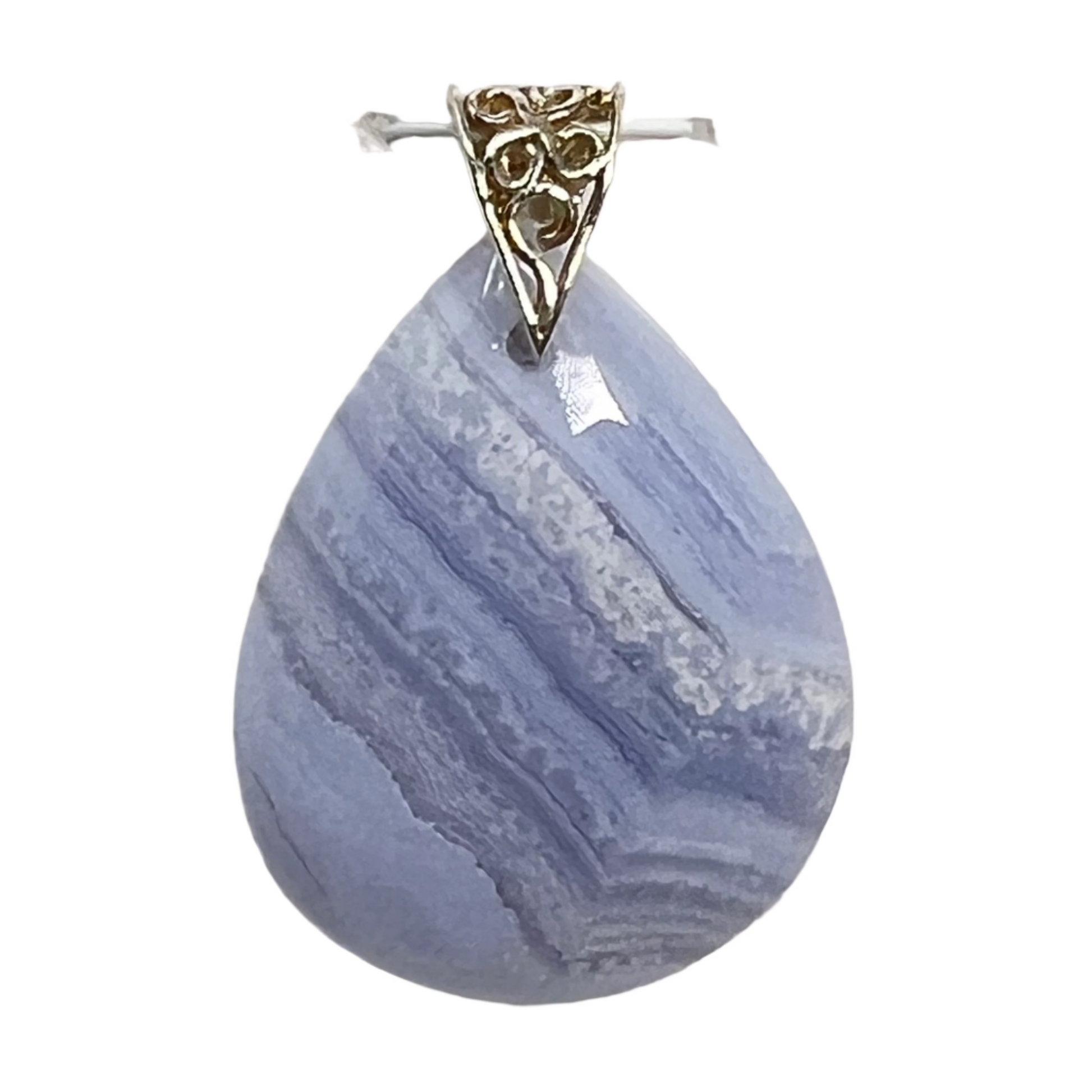 Pendant - Blue Lace Agate