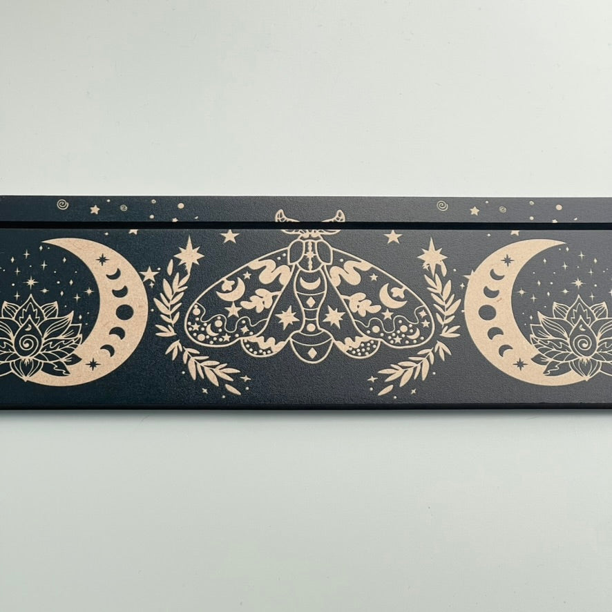 Tarot/Oracle Card Holder - Moon Moth