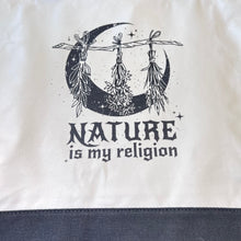 Load image into Gallery viewer, Tote Bag - Nature is my Religion
