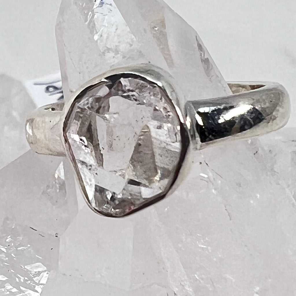 Ring - Herkimer Diamond - Size 5