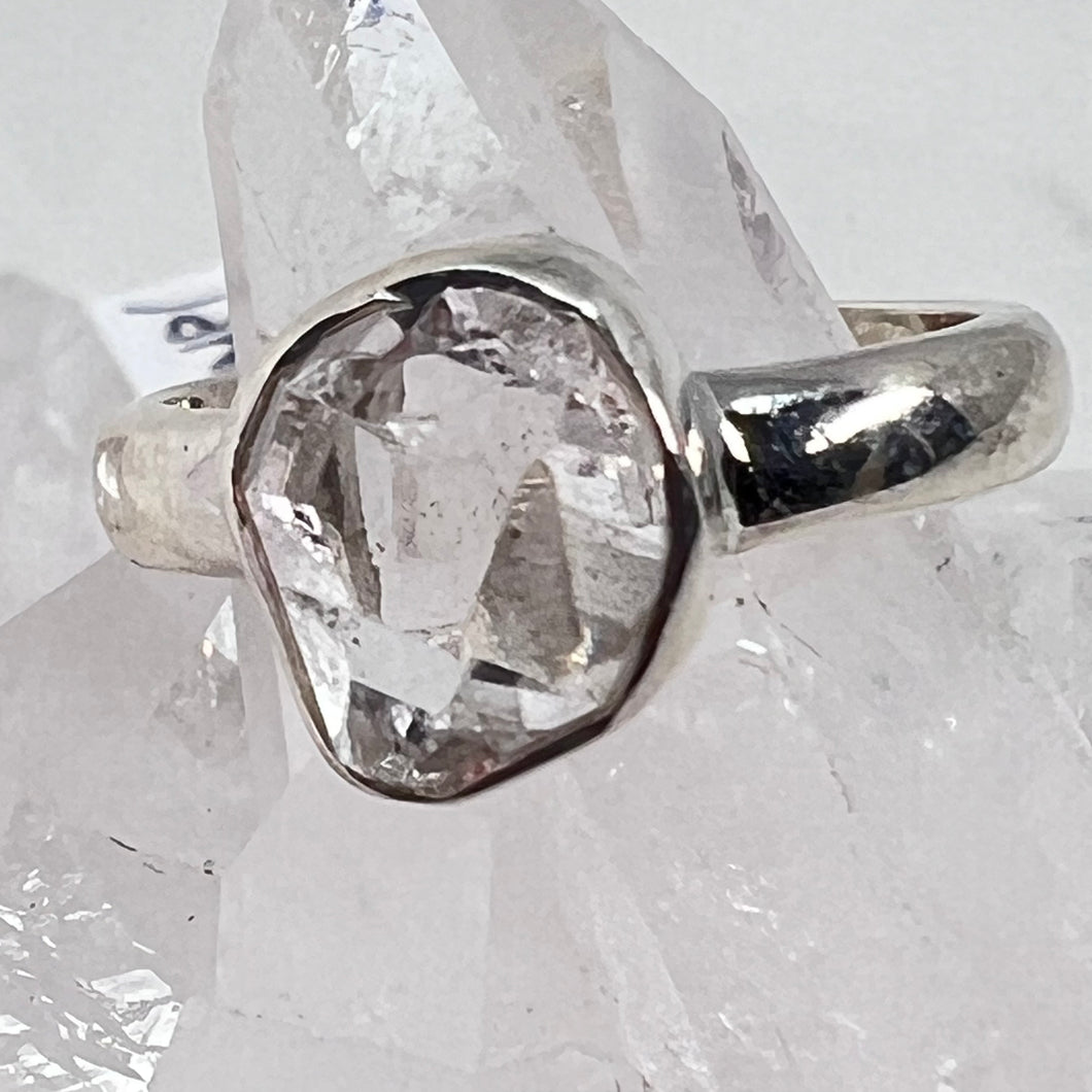 Ring - Herkimer Diamond - Size 5