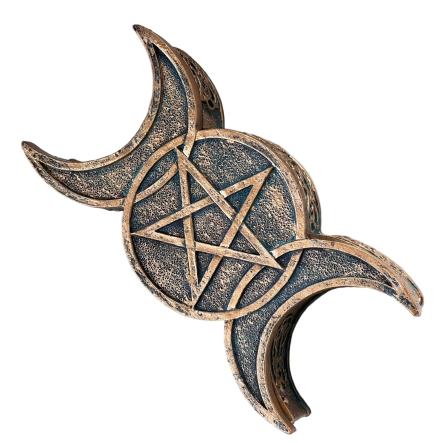 Triple Moon Trinket Box