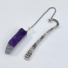 Load image into Gallery viewer, Amethyst Bookmark by Crafted Alchemy Co
