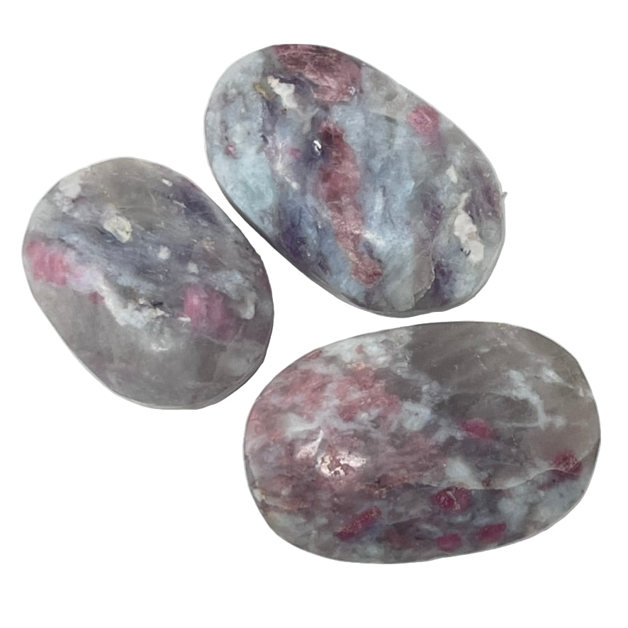 Pink Tourmaline - Palm Stone