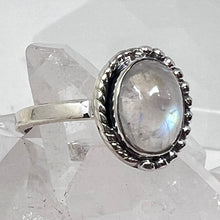 Load image into Gallery viewer, Ring - Rainbow Moonstone - Size 8
