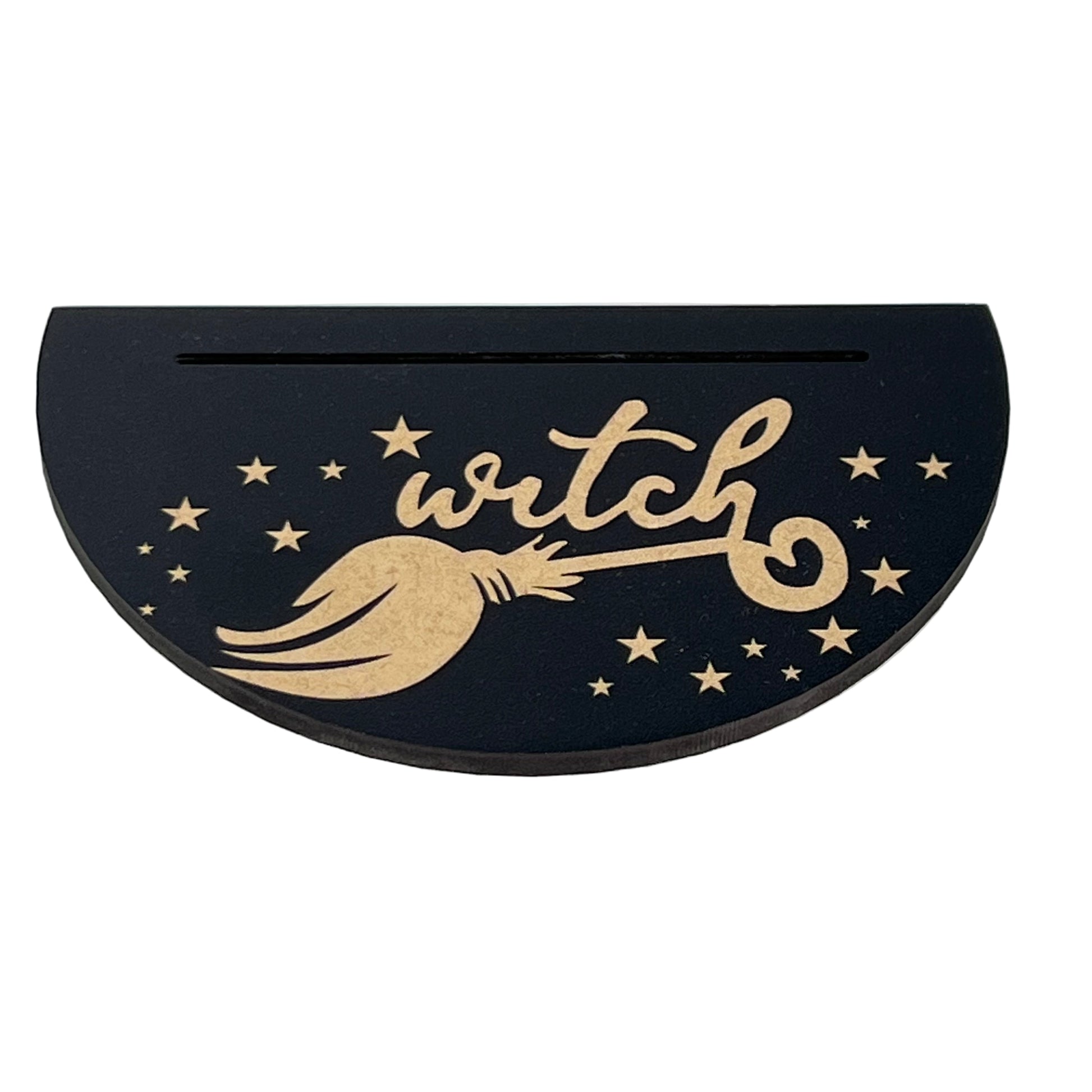 Tarot/Oracle Card Holder - Witches Broom