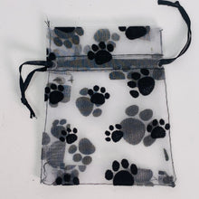 Load image into Gallery viewer, Gift Bag - Paw Prints 4&quot;x 6&quot; (Large)
