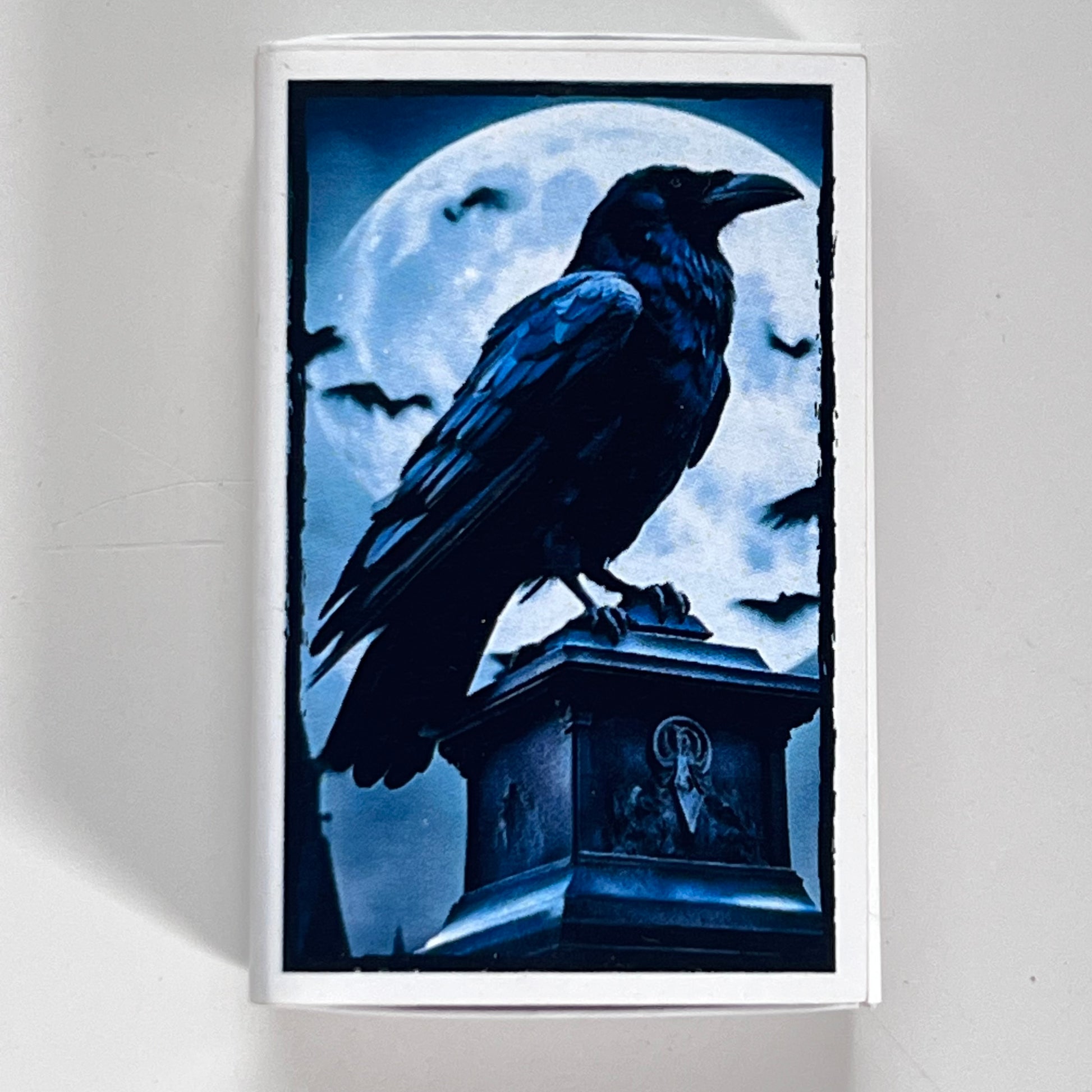 Crow/Moon Match Box