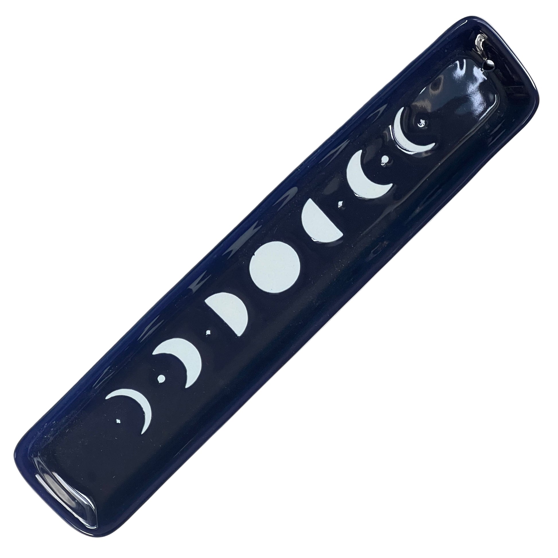 Incense Holder - Moon Phase (blue/white)