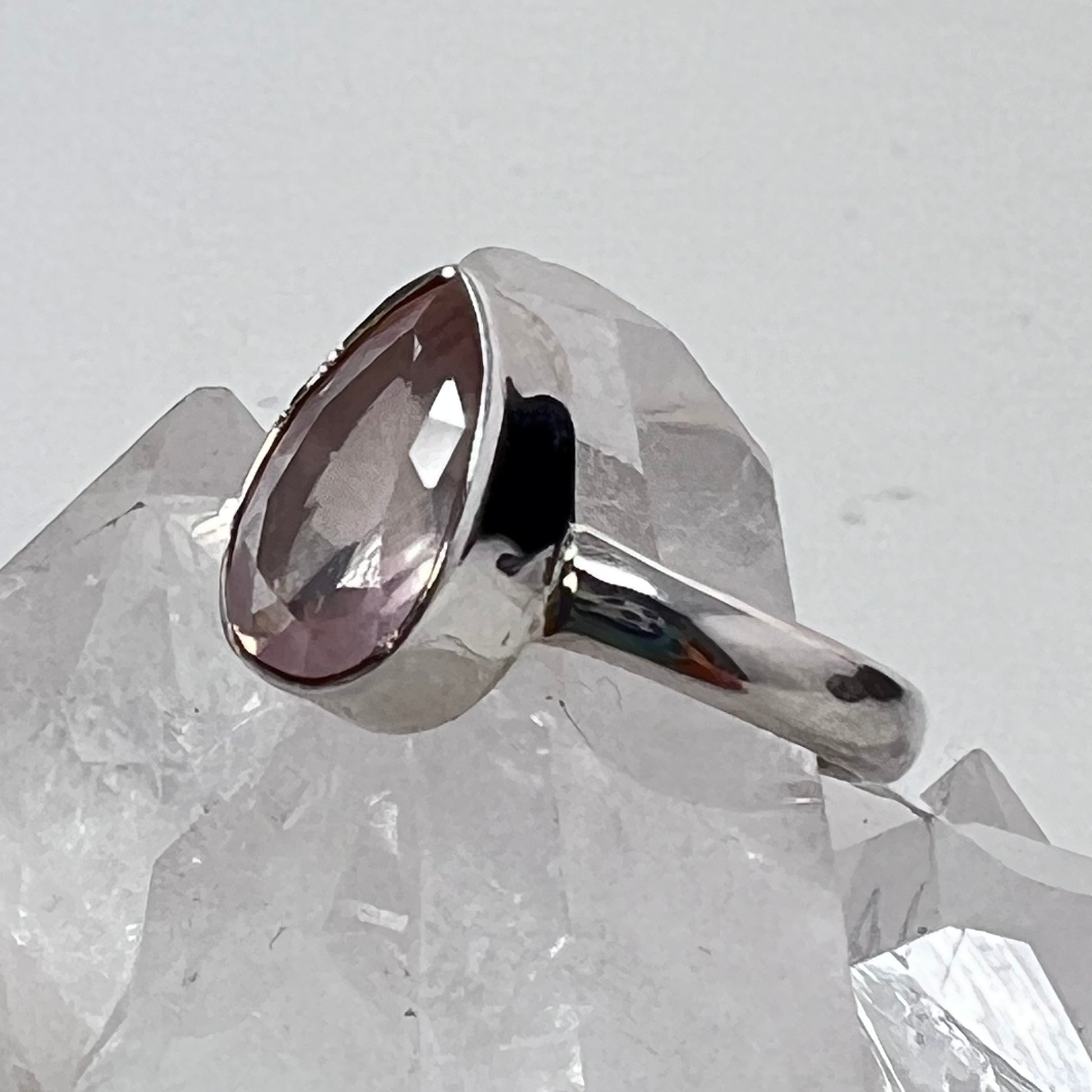 Ring - Rose Quartz - Size 6