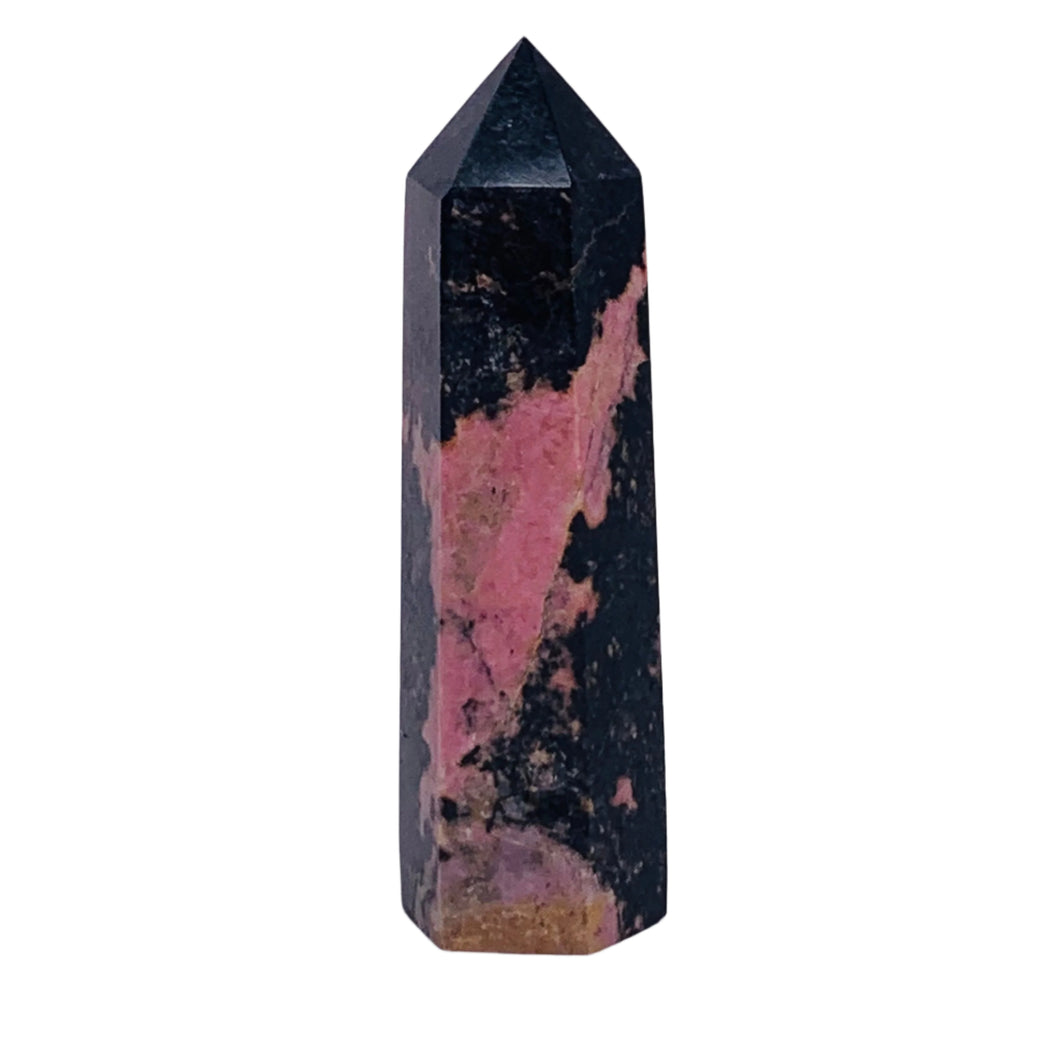 Rhodonite Tower/Standing Point - $40