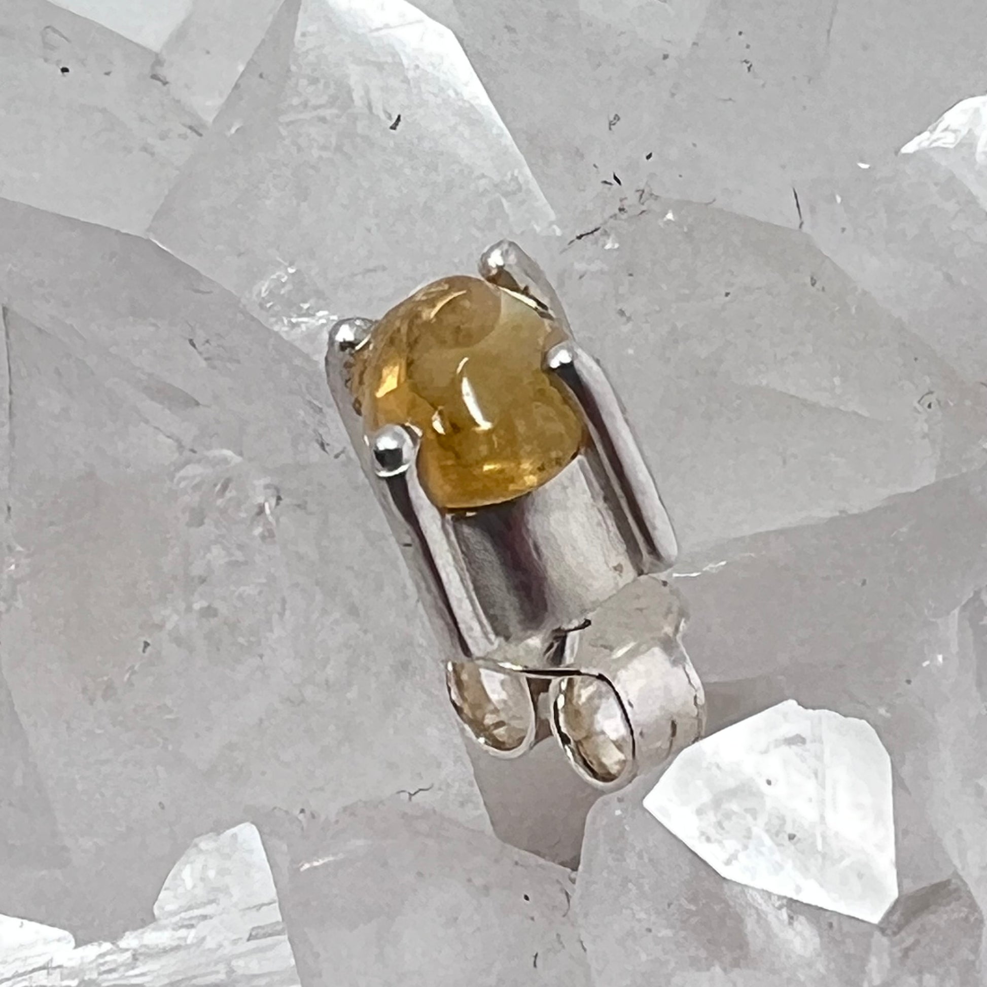 Earrings - Citrine (Oval)