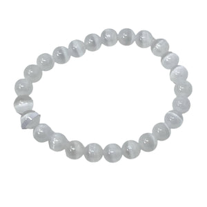 Bracelet - Selenite 8mm