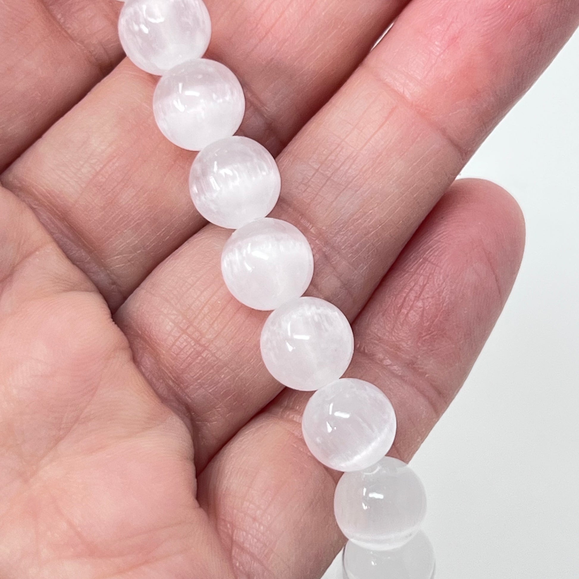 Bracelet - Selenite 8mm