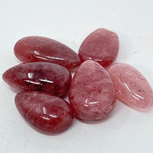 Load image into Gallery viewer, Strawberry Quartz - Tumbled (Large $10)
