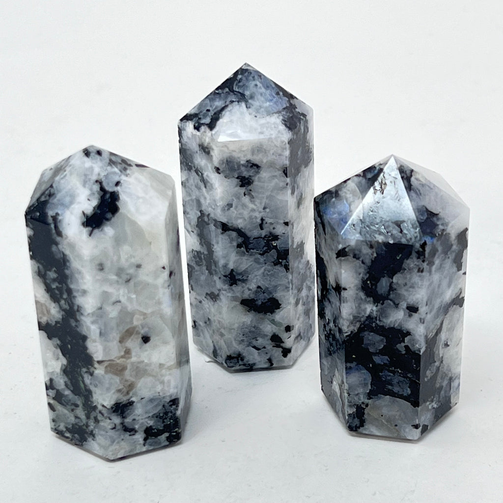 Rainbow Moonstone Tower - $33