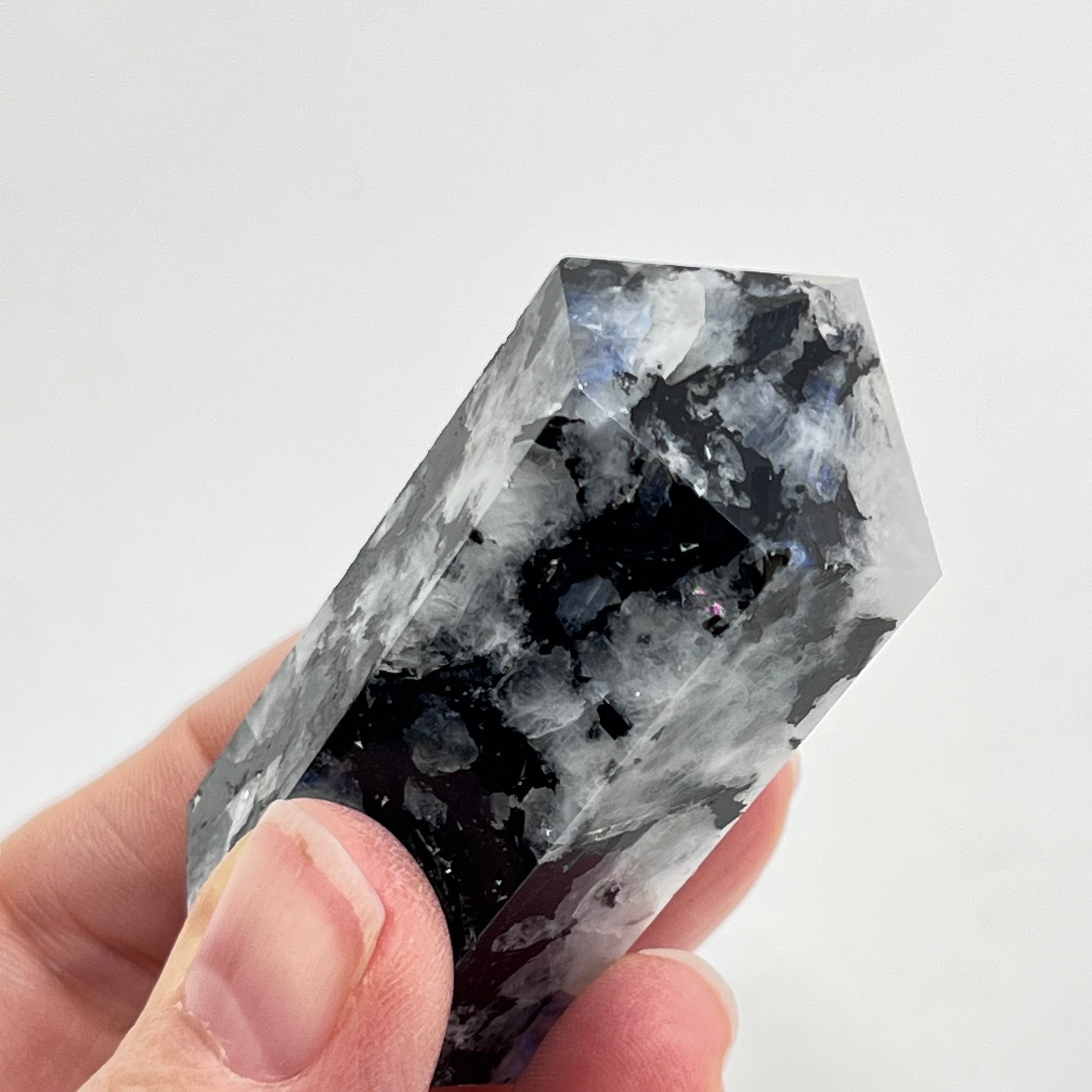 Rainbow Moonstone Tower - $33