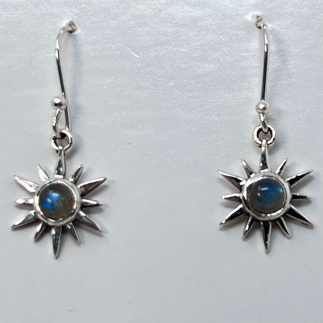 Earrings - Labradorite