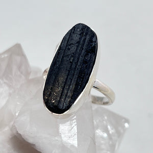 Ring - Black Tourmaline - Size 9