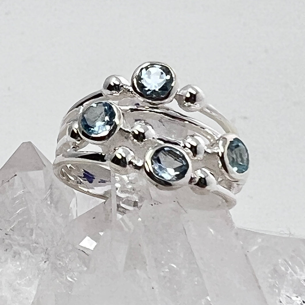 Ring - Blue Topaz Size 9