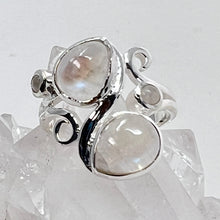 Load image into Gallery viewer, Ring - Rainbow Moonstone Size 10
