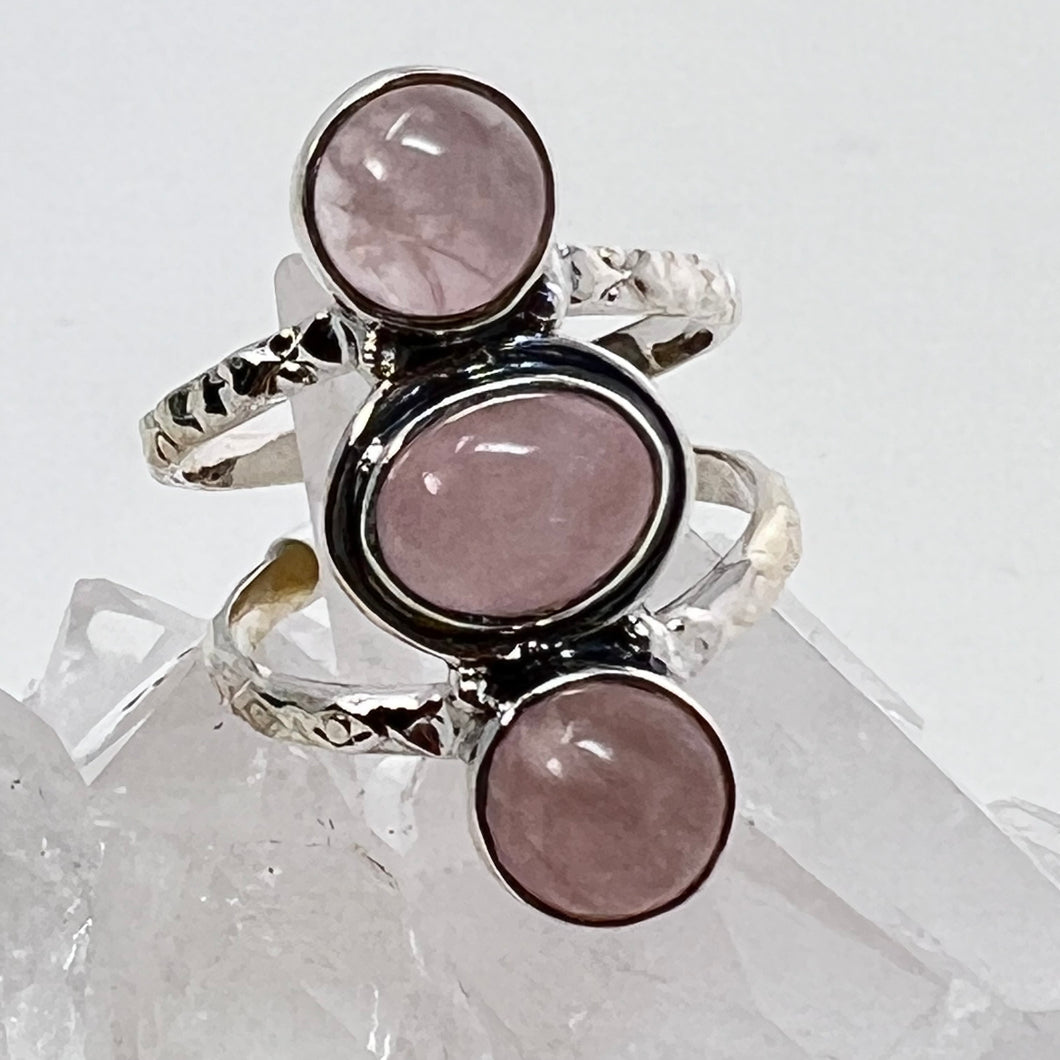 Ring - Rose Quartz Size 8