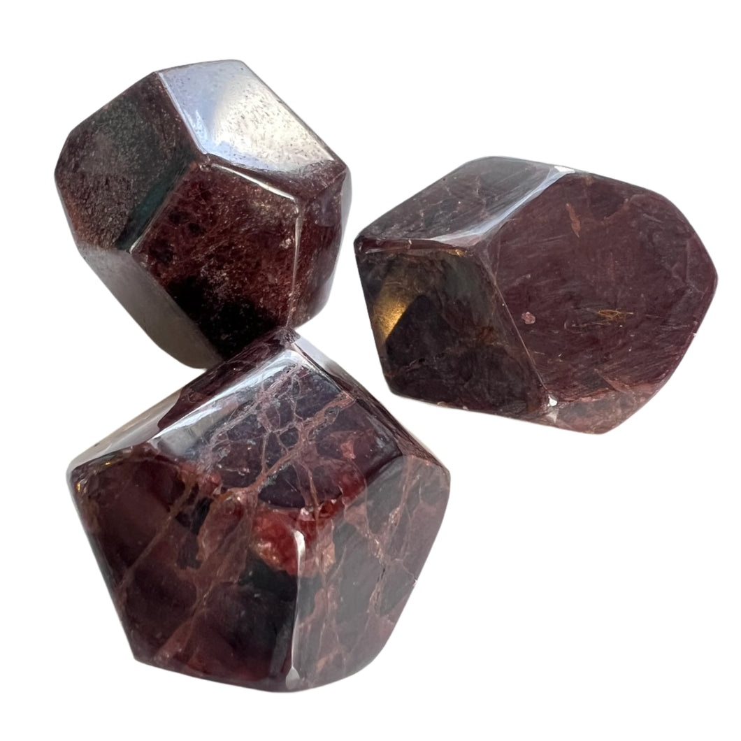 Almandine Garnet - Faceted