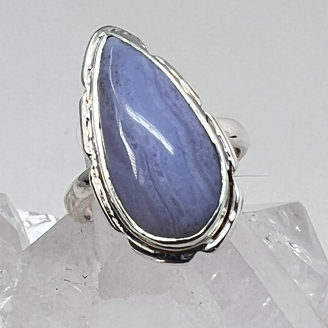 Ring - Blue Lace Agate - Size 6