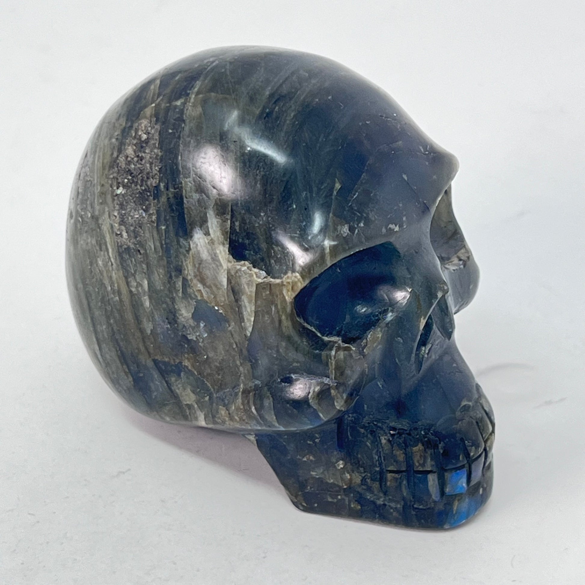 Labradorite Skull - $273