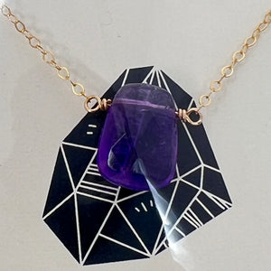 Amethyst Necklace by Eleven Love