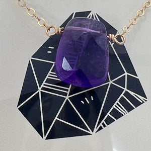 Amethyst Necklace by Eleven Love