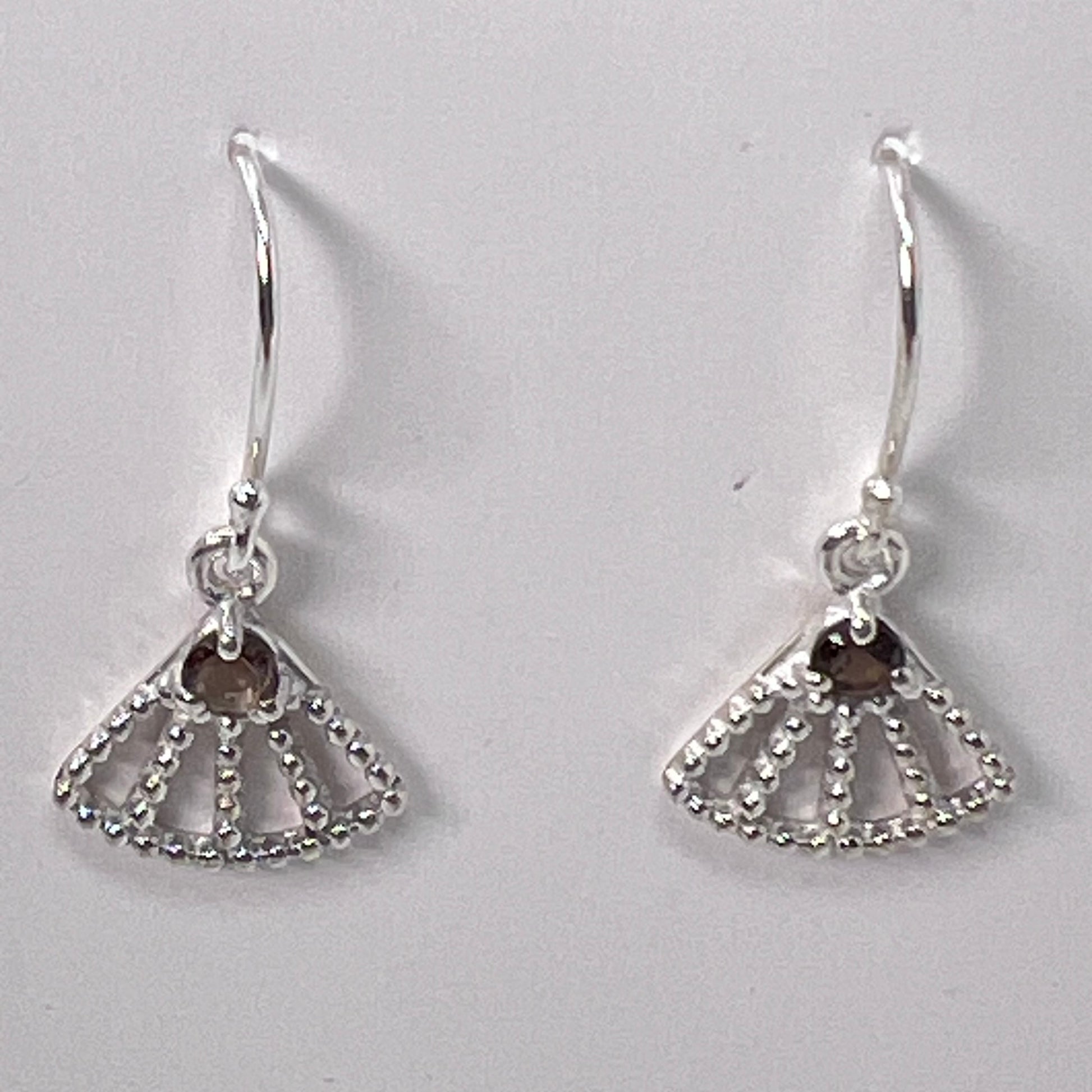 Earrings - Smoky Quartz