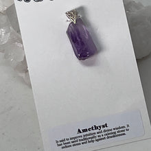 Load image into Gallery viewer, Pendant - Amethyst

