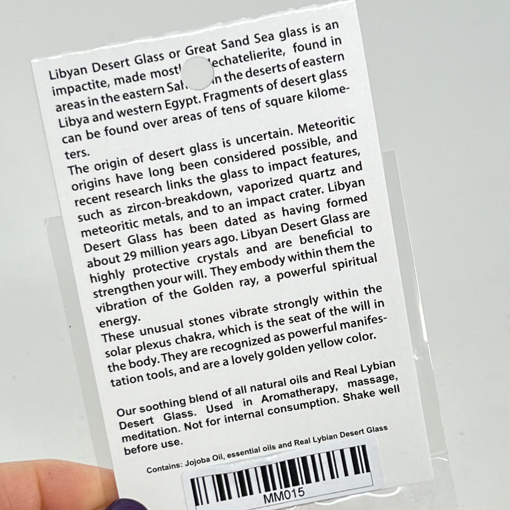 Lybian Desert Glass Incense