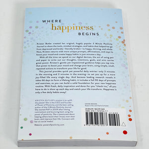 3 Minute Happiness Journal