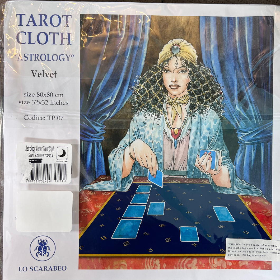 Tarot Cloth - Black Velvet 