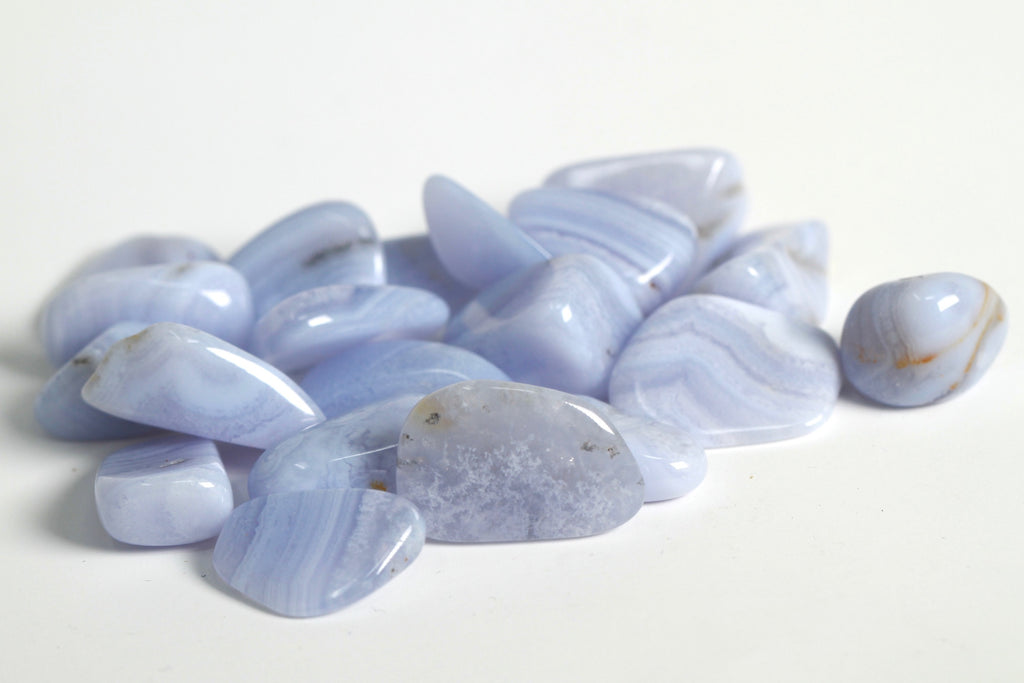 Blue Lace Agate - Tumbled