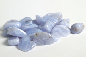 Blue Lace Agate - Tumbled