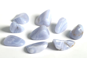 Blue Lace Agate - Tumbled