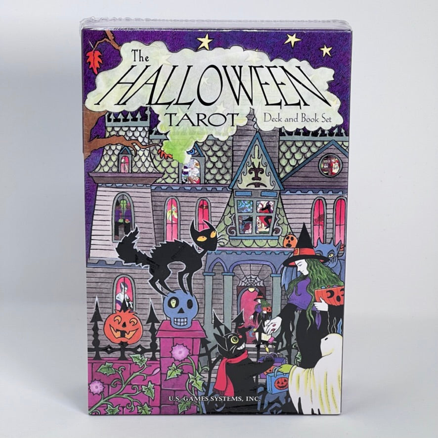 Halloween Tarot Deck and Book Set