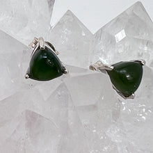 Load image into Gallery viewer, Earrings - Jade (Triangle)
