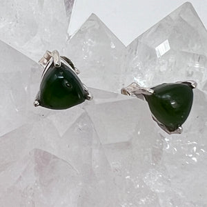 Earrings - Jade (Triangle)