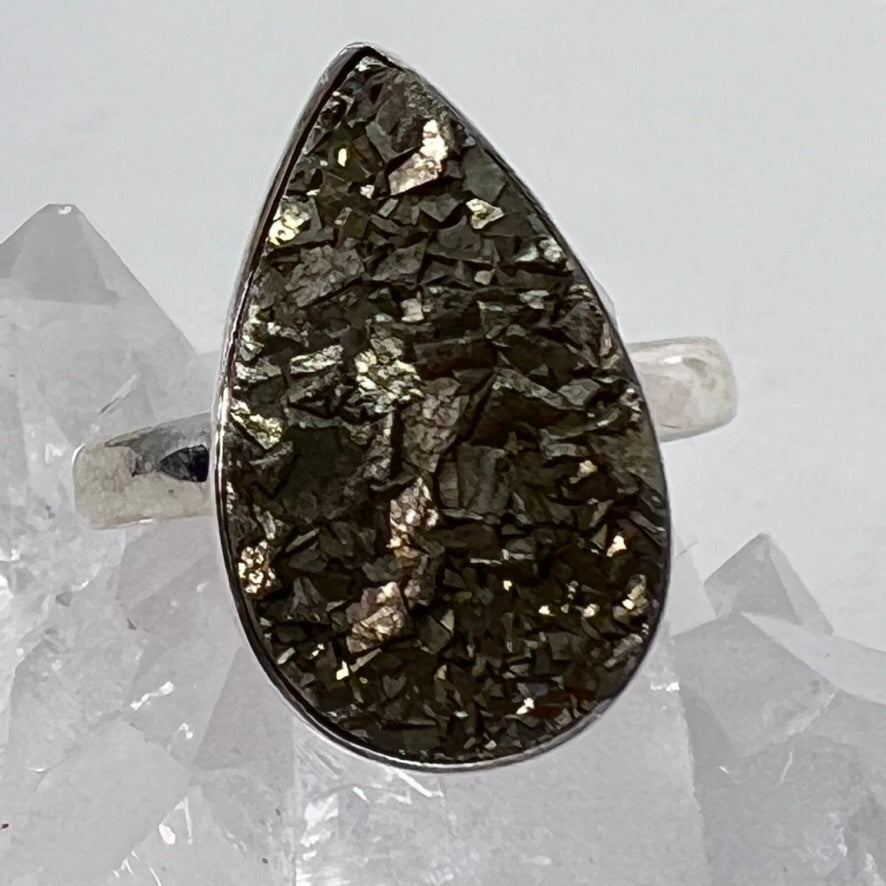 Ring - Pyrite - Size 7