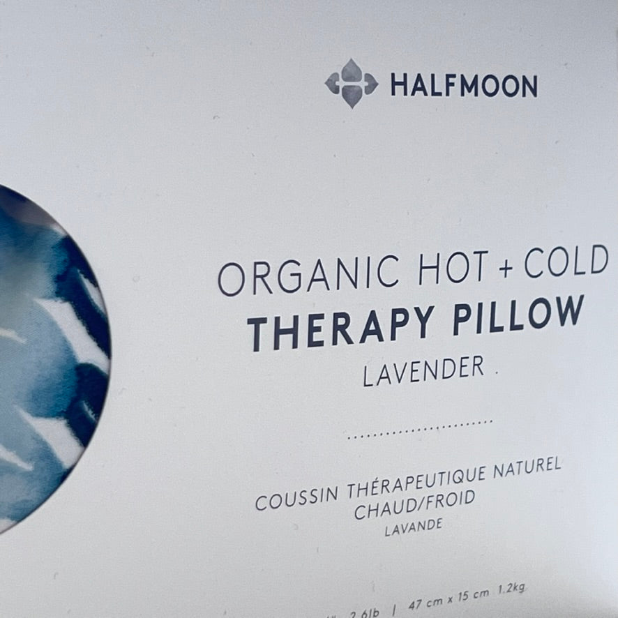 Organic Hot & Cold Therapy Pillow with Lavender