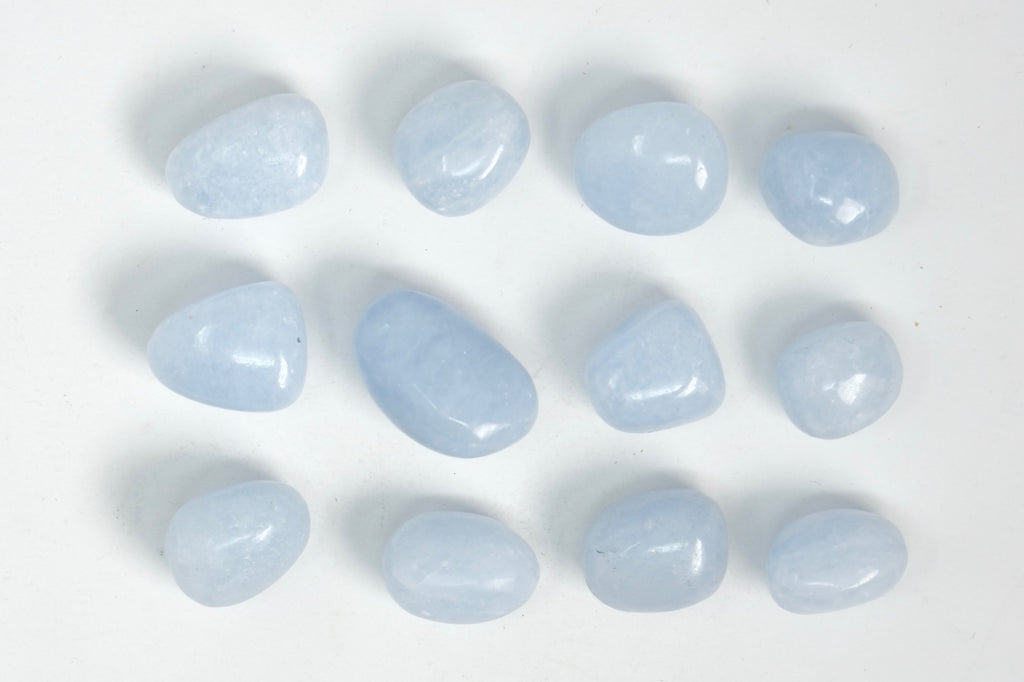 Blue Calcite - Tumbled