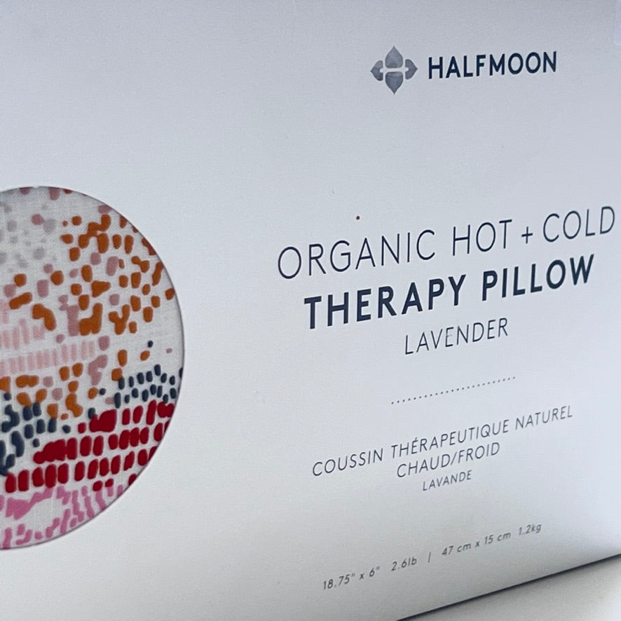 Organic Hot & Cold Therapy Pillow with Lavender