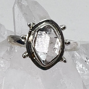 Ring - Herkimer Diamond - Size 8