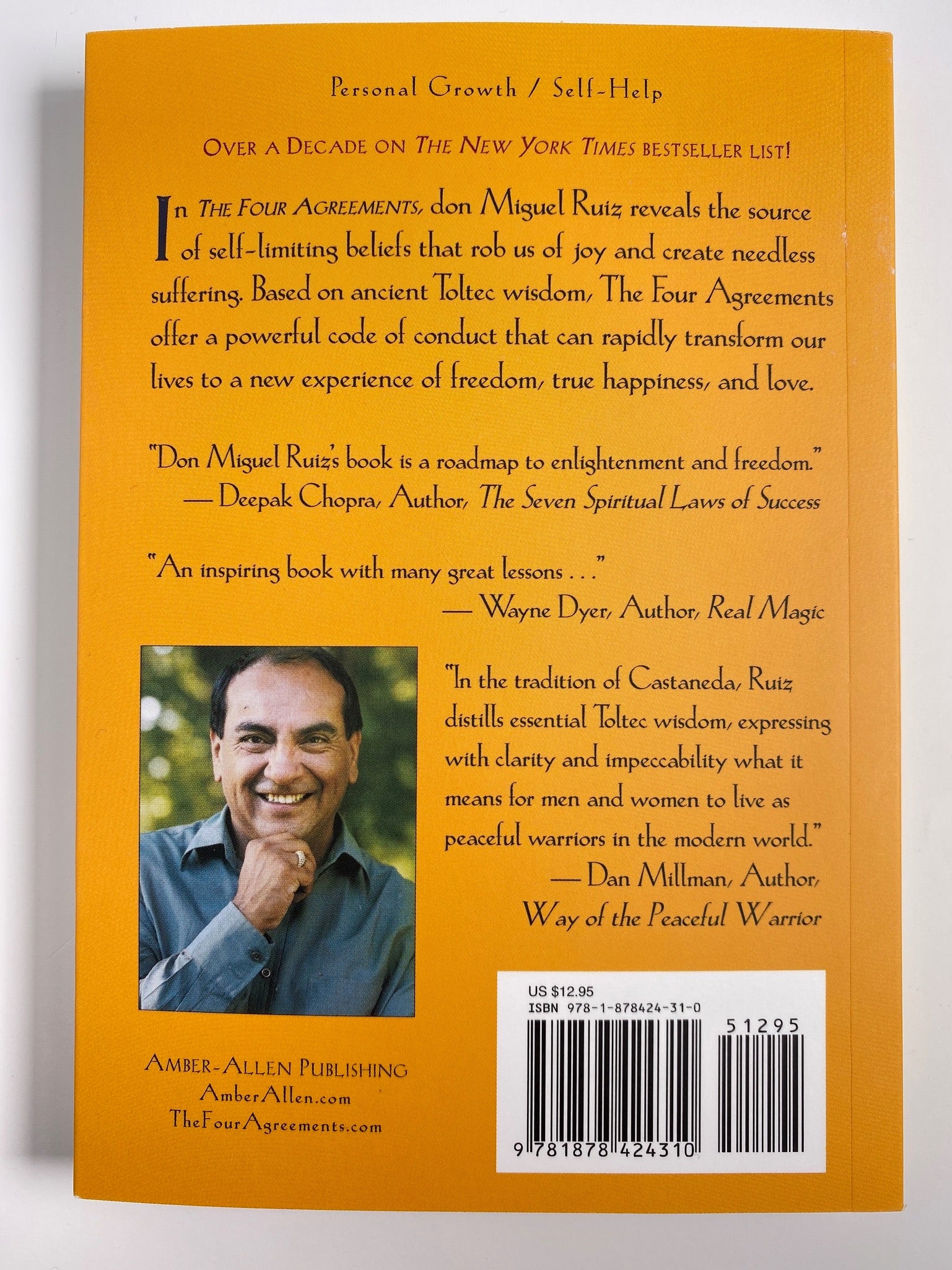 The Four Agreements by Don Miguel Ruiz
