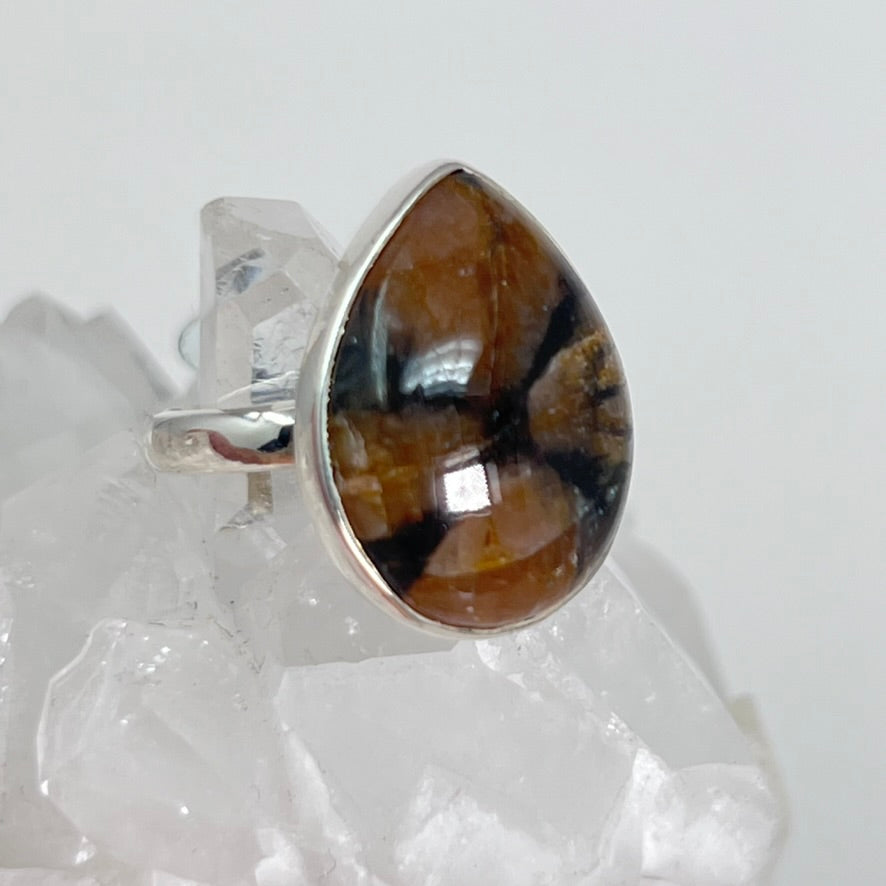Ring - Chiastolite - Size 7