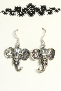 Earrings - Elephants